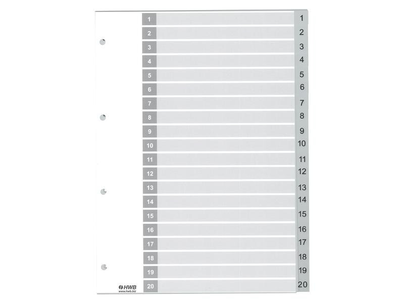 HWB Register A4, PP 1-20