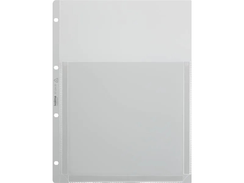 Kolma Zeigetasche Voluma A4 Transparent, 25 Stück