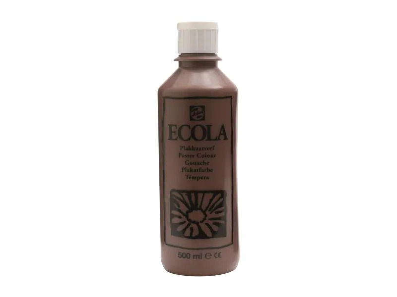 Talens Plakatfarbe Ecola 500 ml, braun