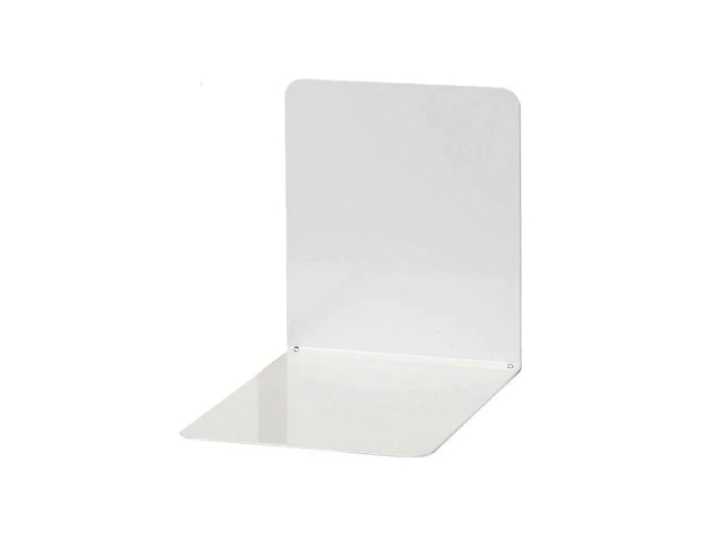 Maul Buchstützen-Set 2 Stück, Weiss
