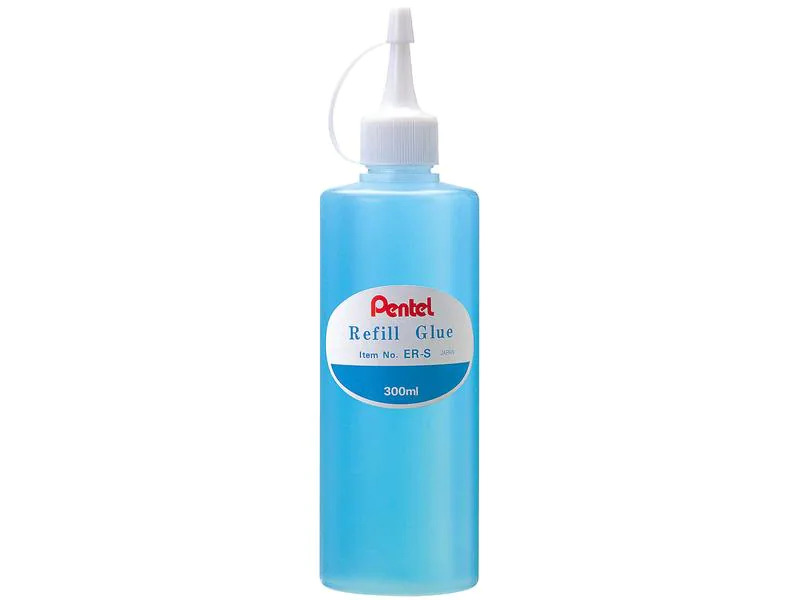 pentel Nachfüllflasche Rolln Glue 300 ml, Transparent