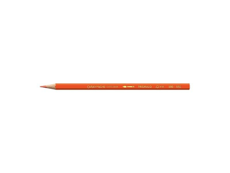 Caran d'Ache Farbstifte Prismalo 3 mm, 1 Stück, Rotorange