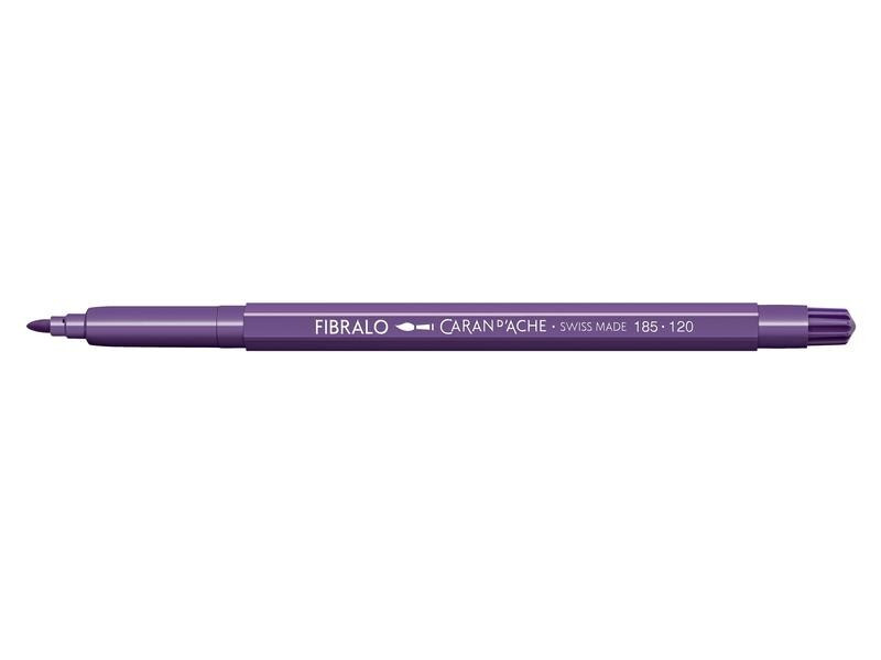 Caran d'Ache Filzstift Fibralo 1 Stück, Violett