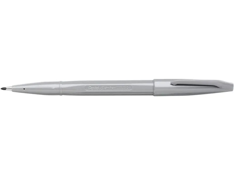 pentel Filzstift Sign-Pen s520 1.0 mm, Grau