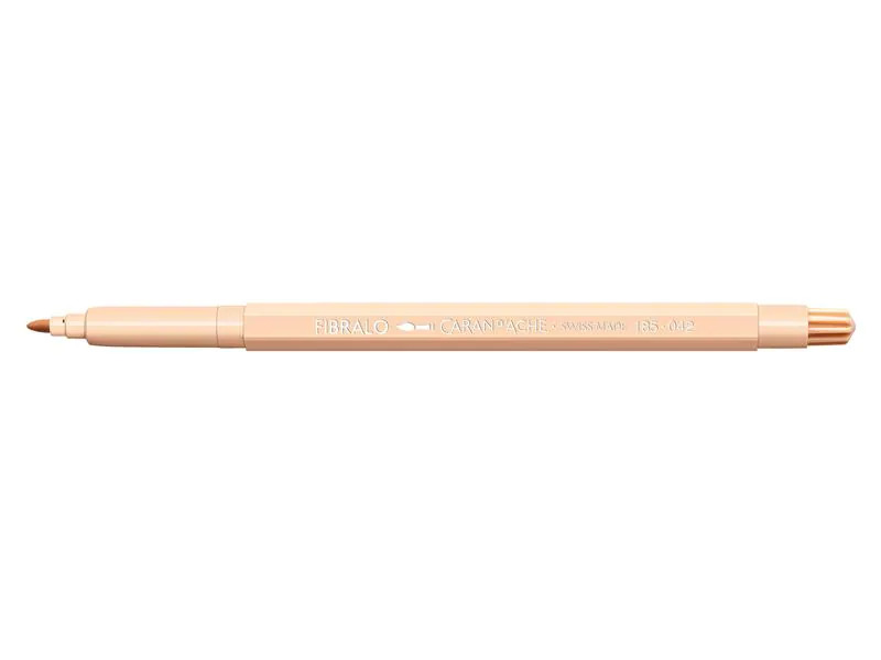 Caran d'Ache Filzstift Fibralo 1 Stück, Hautfarbe