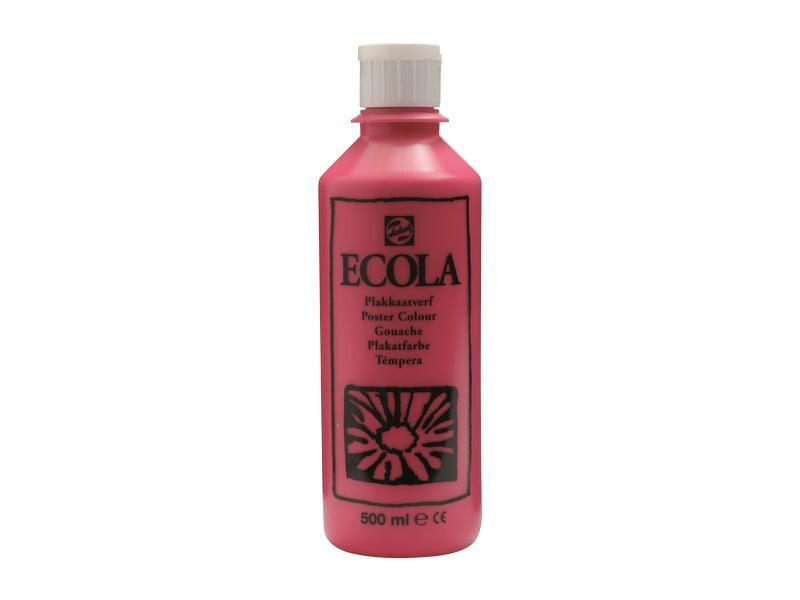 Talens Plakatfarbe Ecola 500 ml, tyrischrosa