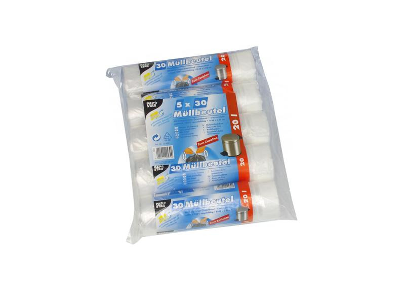 Weita Müllbeutel Papstar 20 l, 150 Stück