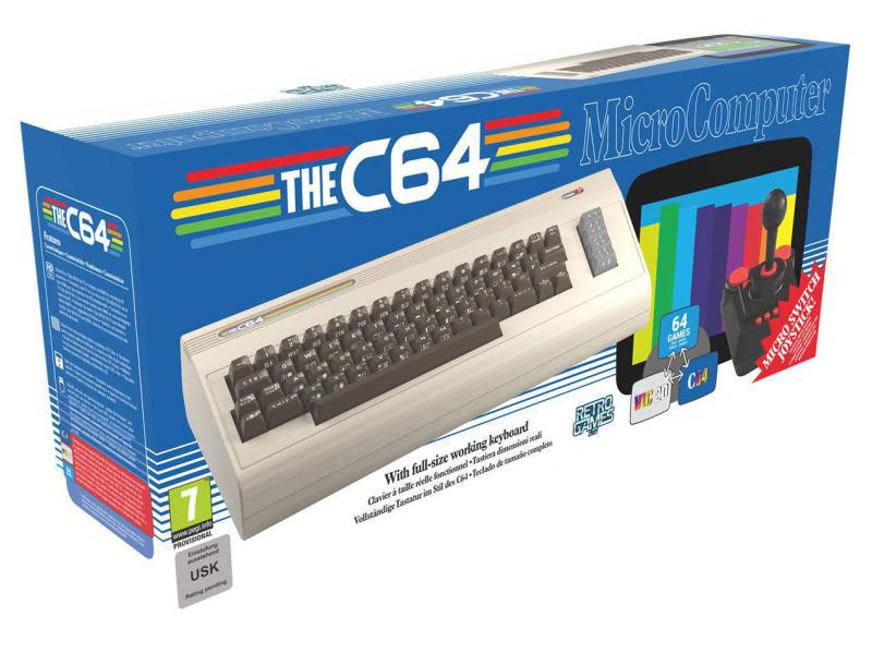 retro-bit Spielkonsole The C64 Maxi