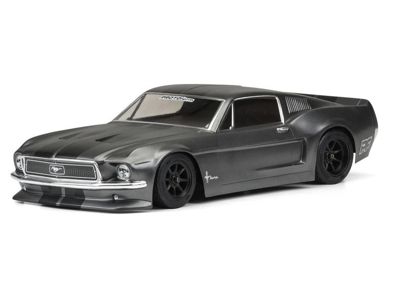 Proline Karosserie Ford Mustang 1968 unlackiert, 1:10