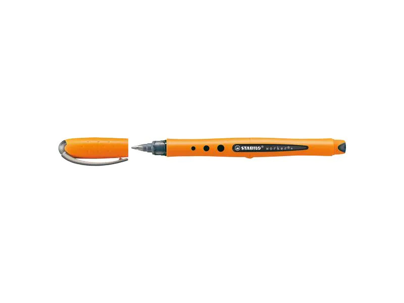 STABILO Rollerball Worker Schwarz