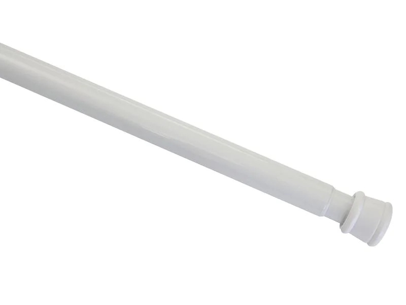 Gardinia Spannstange 90 - 140 cm, Weiss