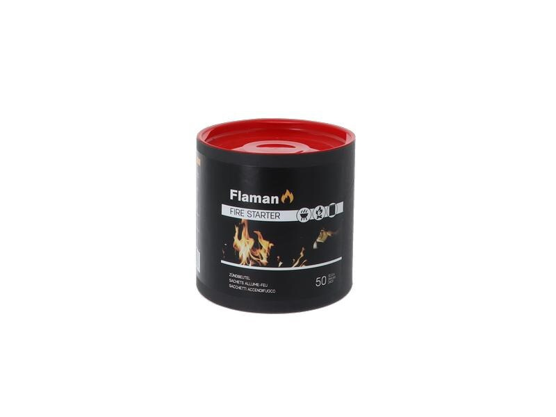 Flaman Grillanzünder Fire Starter, 50 Stück