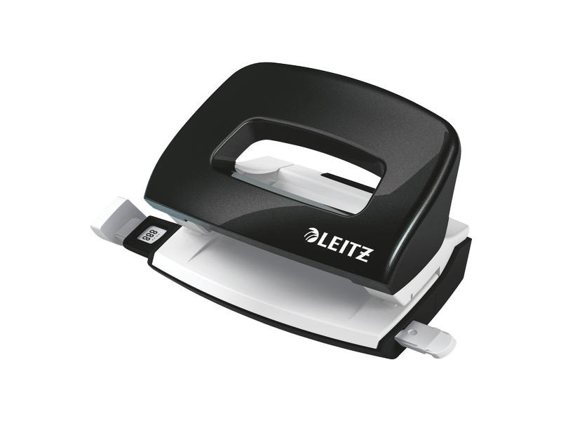 Leitz Locher NeXXt WOW Mini 10 Blatt, Schwarz