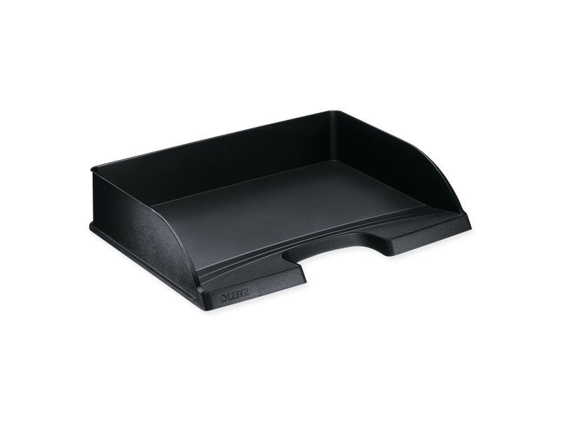 Leitz Ablagekorb Plus Standard Quer Schwarz