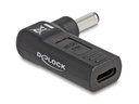 Delock Adapter USB-C zu Dell 4.5 x 3.0 mm 90° gewinkelt