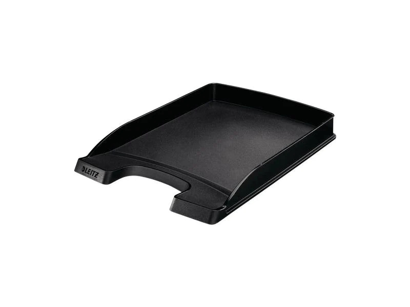 Leitz Ablagekorb Plus Flach Schwarz