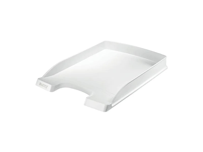 Leitz Ablagekorb Plus Flach Weiss
