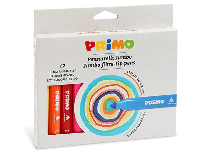 Primo Jumbo Assortiert, 12 Stück