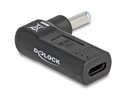 Delock Adapter USB-C zu HP 4.5 x 3.0 mm 90° gewinkelt