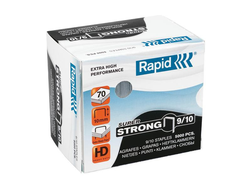 Rapid Heftklammern Strong, 9/10, 5000 Stück