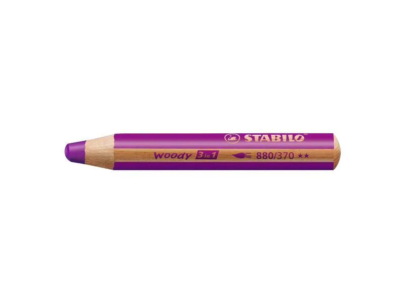 STABILO Farbstifte Woody 3 in 1 Erika