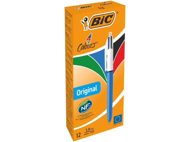 BIC Kugelschreiber Classic 0.32 mm, 1 Stück, Blau/Weiss
