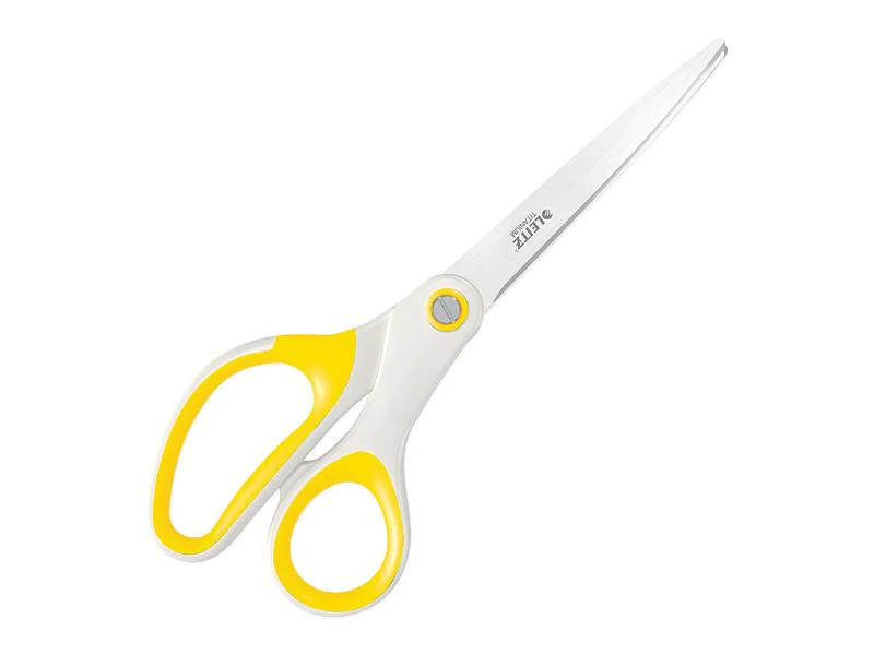 Leitz Schere WOW 20.5 cm, Rostfreier Stahl, Gelb