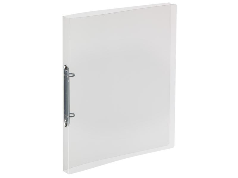 Kolma Ringbuch Easy Soft Ø 2.1 cm, Transparent/Weiss
