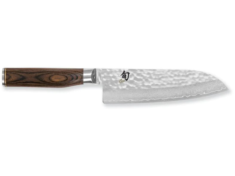 Kai Santokumesser Premier 18 cm, Braun