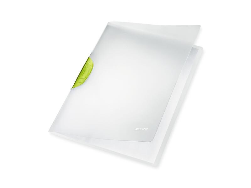 Leitz Klemmhefter Color-Clip Magic Grün/Semitransparent