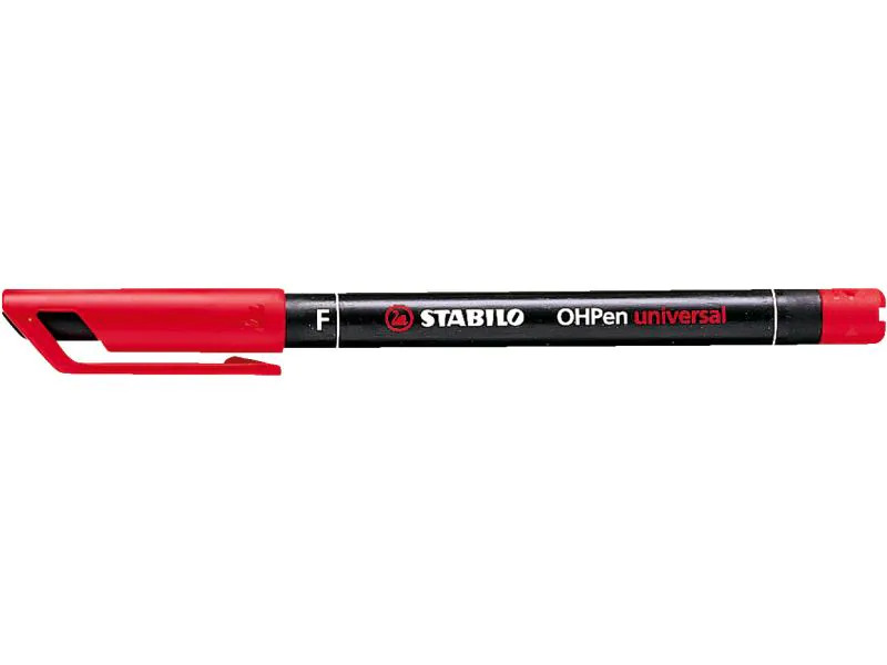 STABILO Folienstift OHPen universal F Rot