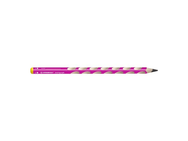 STABILO Bleistift EASYgraph Linkshänder, Pink