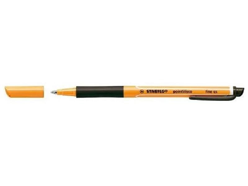 STABILO Rollerball Visco Gel-Rollerball 0.5 mm, Schwarz