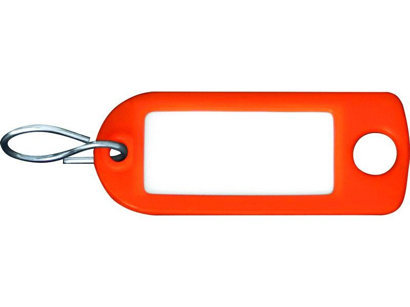 Robert Rieffel Schlüsselanhänger 100 Stück, Orange
