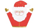 Partydeco Weihnachtsservietten Weihnachtsmann 20 Stk.
