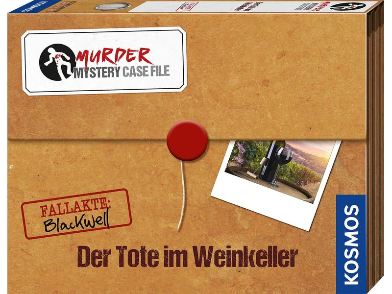 Kosmos Partyspiel Murder Mystery Case File: Der Tote im Weinkeller