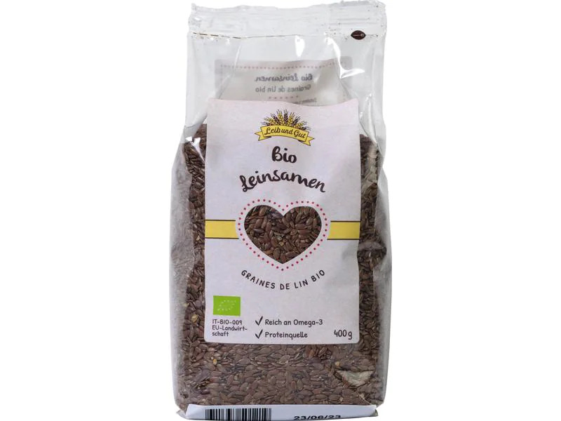 Leib und Gut Bio Leinsamen 400 g