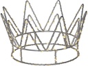 Star Trading Crown, 120 LED, Silber