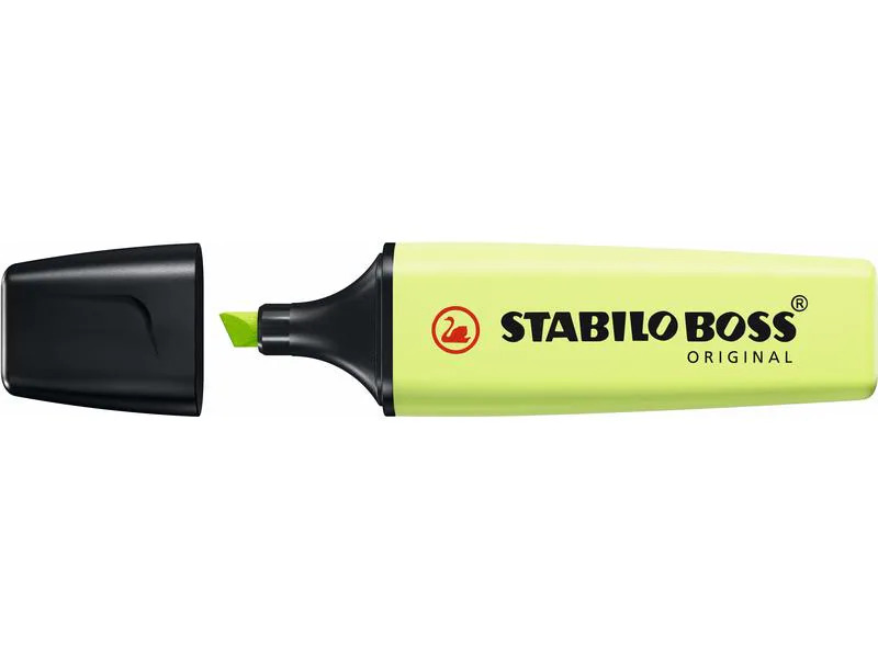STABILO Textmarker Boss Original Gelbgrün
