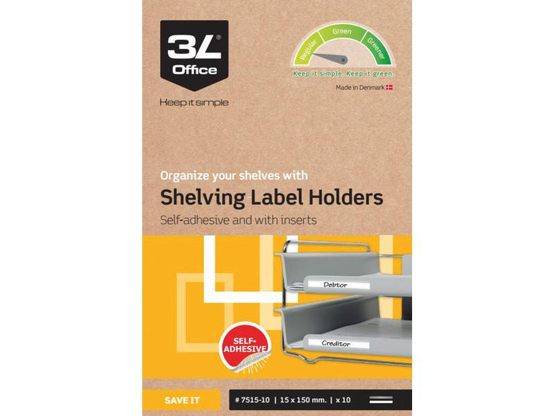 3L Namensschild 150 x 15 mm, 10 Stück