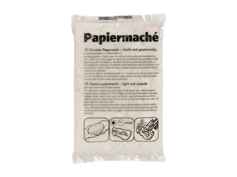 Glorex Modelliermasse 200 g, Weiss