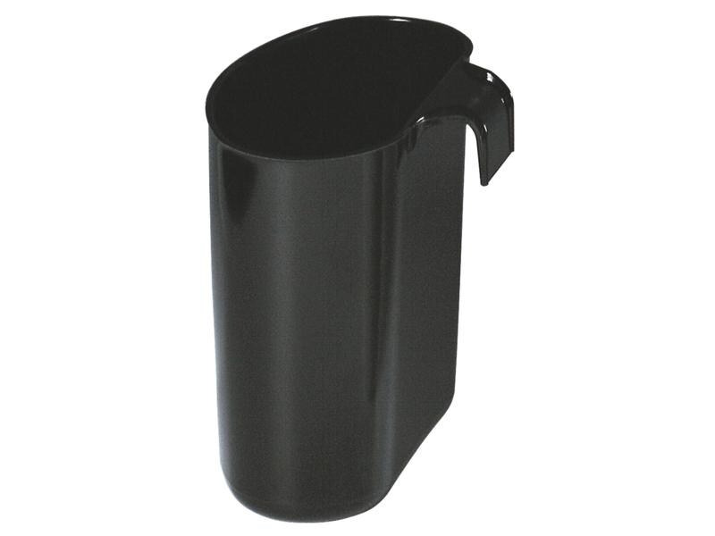 Büromaterial Recyclingbehälter 1.5 l, Schwarz