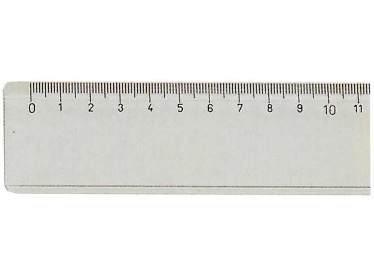 Büromaterial Flachlineal 30 cm