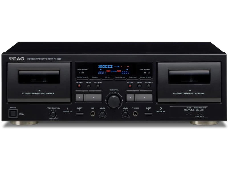TEAC W-1200-B Schwarz