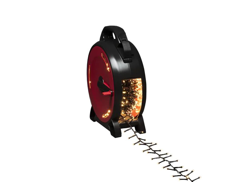 Konstsmide LED-Lichterkette Kabelaufroller, 1200 LED, 26.3 m, Outdoor