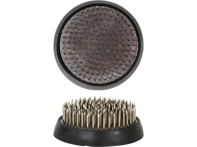 Esschert Design Steckigel Kenzan L Schwarz/Silber