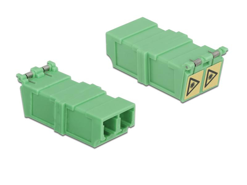 Delock LWL-Kupplung LC – LC Duplex Singlemode 4 Stück