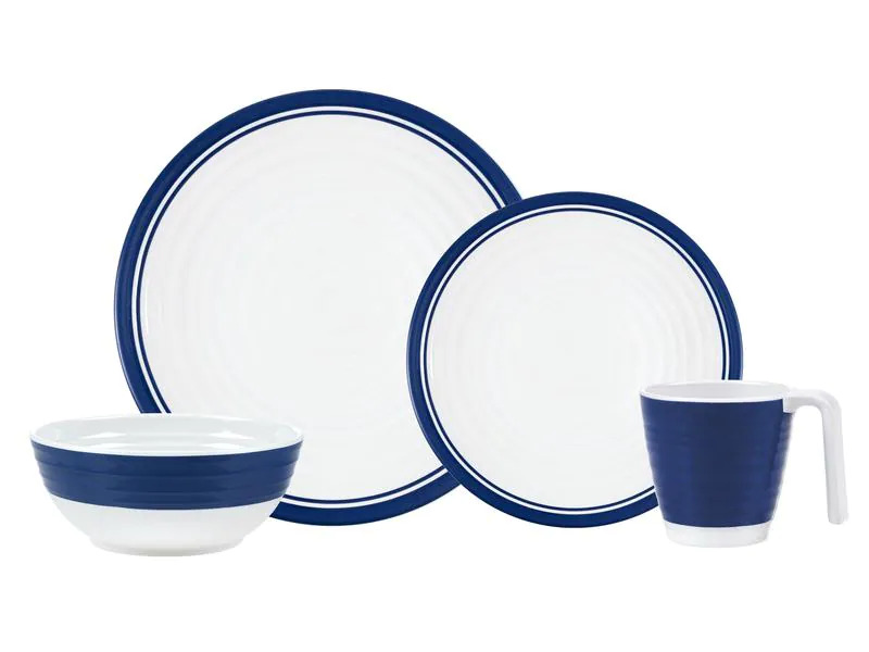 KOOR Outdoor-Geschirrset Manga Blau