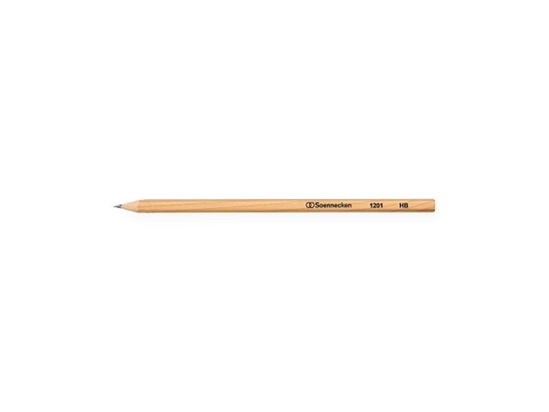 Soennecken Bleistift 1201, HB Natur, 12 Stück