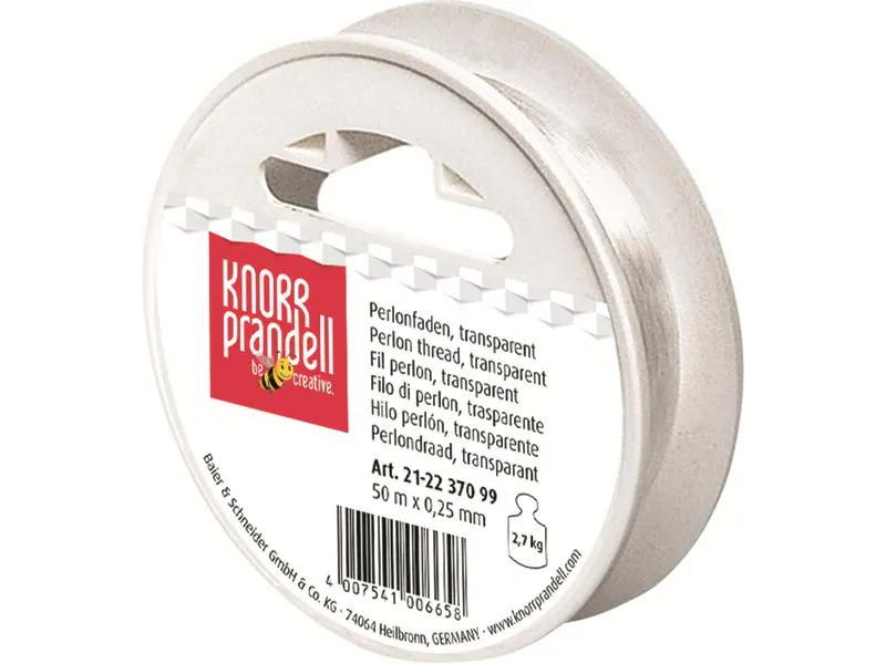 Knorr Prandell Nylonfaden Transparent